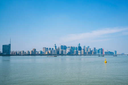 Hangzhou Qianjiang New Cityのeditorial素材