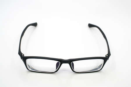 shortsighted glassesの写真素材