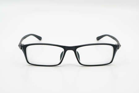 shortsighted glassesの写真素材