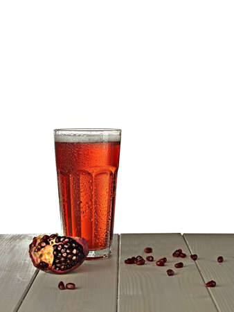 beer cocktail called Michelada originally from mexicoの写真素材