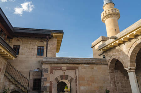 Courtyard of Haji Bektash Veli Tombのeditorial素材