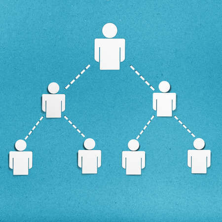 Human resources and management icons set.の写真素材