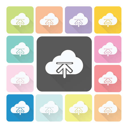 Download Icon color set illustration.のイラスト素材