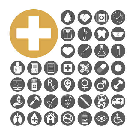 Medical Icon set vector illustration.のイラスト素材