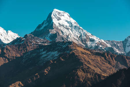 Himalaya mountains, Nepal. Himalaya mountains, Nepal.
