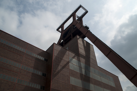 Old coal mine in Essen, Germany.のeditorial素材