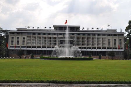 The Reunification Palace in Ho Chi Minh City, Vietnamのeditorial素材