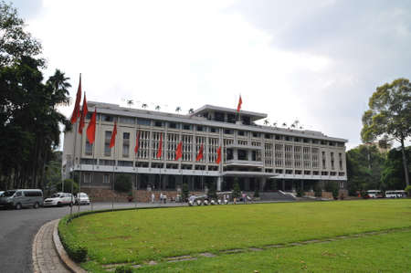 The Reunification Palace in Ho Chi Minh City, Vietnamのeditorial素材