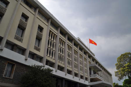 The Reunification Palace in Ho Chi Minh City, Vietnamのeditorial素材