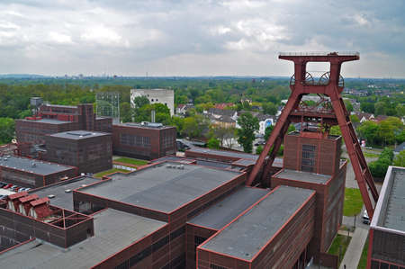 Former coal mine in Essen, Germany.のeditorial素材
