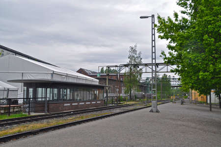 Former industry in Duisburg, Germanyのeditorial素材