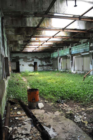 Abandoned house in Sukhumi, capital of separatist state Abkhazia.の写真素材
