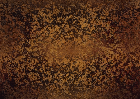 Dark red and gold abstract rusted background