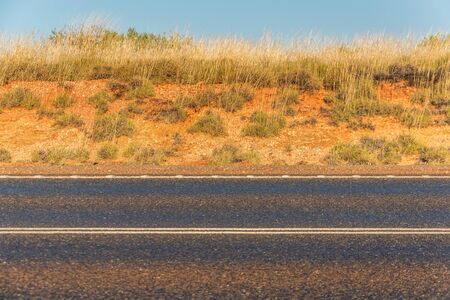 Highway in Western Australiaの写真素材