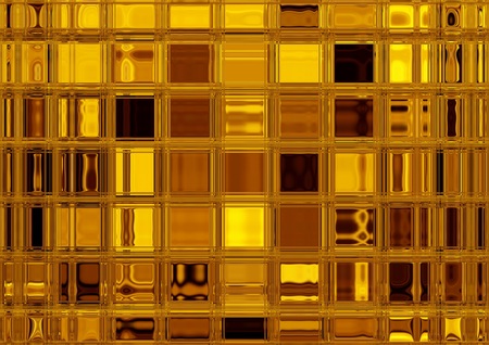 Gold mosaic, abstract tile backgroundの写真素材