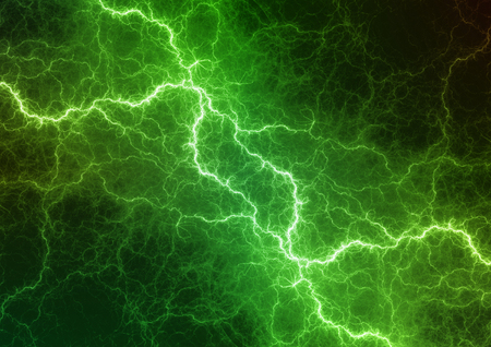 Green power, electrical energy backgroundの写真素材