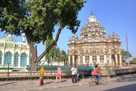 JUNAGADH, GUJARAT, INDIA - DECEMBER 31, 2013: Mahabat Maqbara Mausoleum