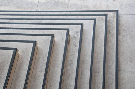 open corner stairの写真素材
