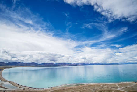 The mirror of the skyの写真素材