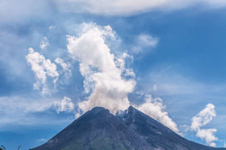 The volcanoの写真素材