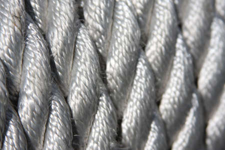 close up braided line coilの写真素材