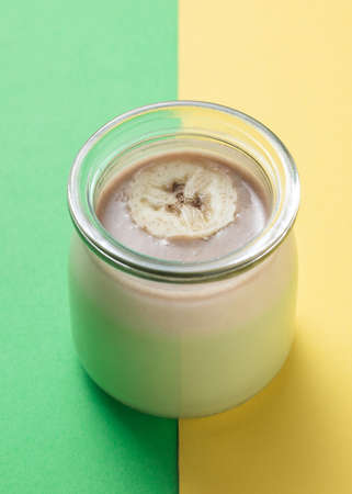 Delious French Pastries with colorful backgroundの写真素材