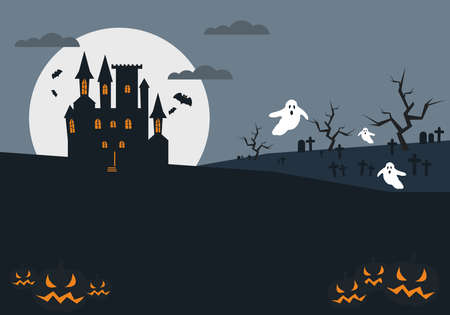 Vector illustration for halloween.のイラスト素材
