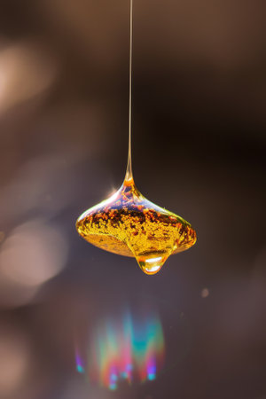 Trendy abstract chromatic aberration and holographic background.の素材