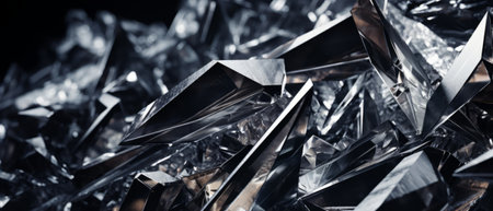 Close-up of crystals abstract background.の素材