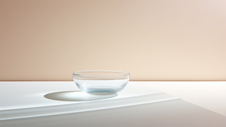 A smooth surface with filtered light and object in minimalist.の素材