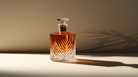 A smooth surface with filtered light and object in minimalist.の素材