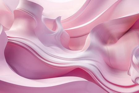 Abstract pink shapes background. Abstraction.の素材
