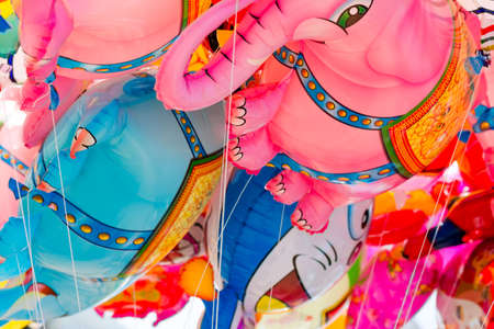 cartoon fancy balloons for kidの写真素材