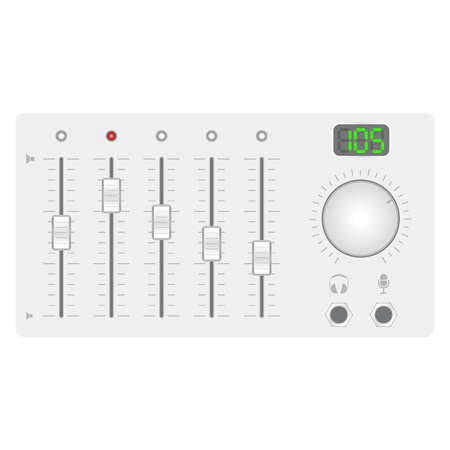 Mixer Consoleのイラスト素材