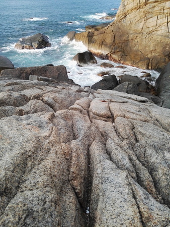 Boundaries of the seaの写真素材