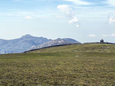 view of slieve binnian as seen from commedagh in ireland