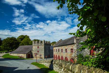 Castleward, Strangford, Co.down, North ireland, UK, 17th of August 2017, A National Trust property used as winterfell for filming Game of Thronesのeditorial素材