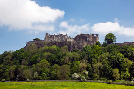 Stirling, Scotland. MAY 25 2017, STIRLING CASTLE -  summer view of the iconic Stirling Castle. Stirlingshire, Scotland, UKのeditorial素材