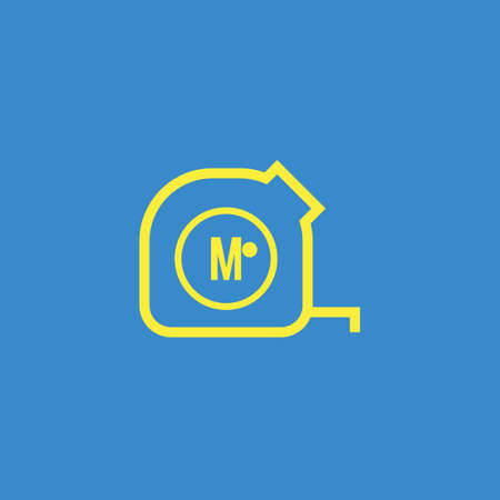 Measuring tape icon