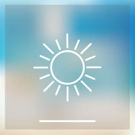 Sun icon