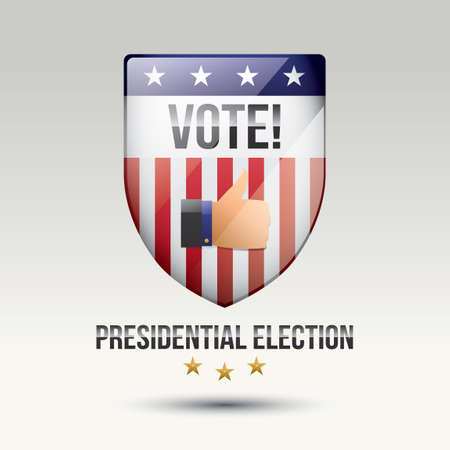 USA election badge