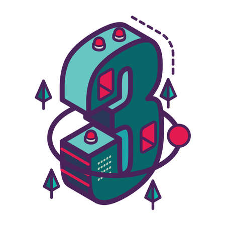 Isometric number 3