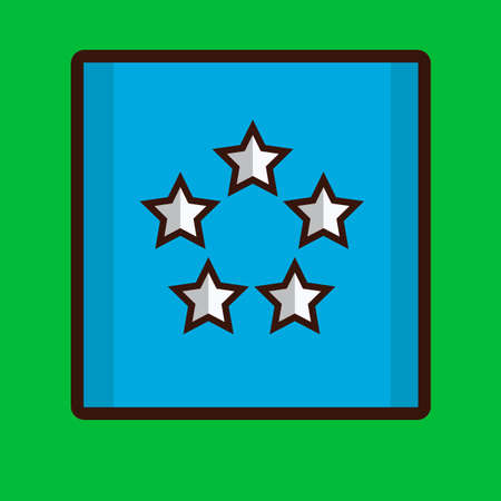 Country border sign