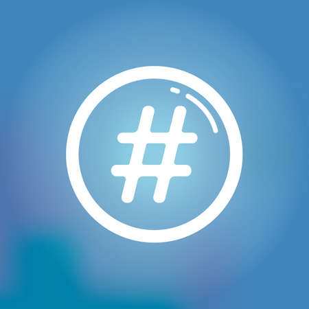 hashtag icon
