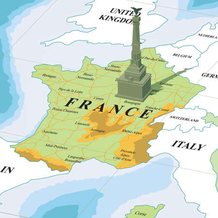 map with place de la bastille