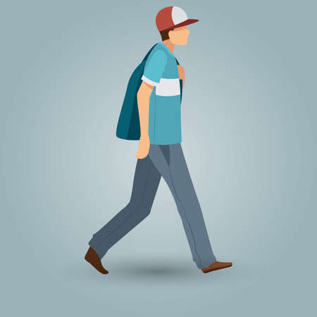 man walking