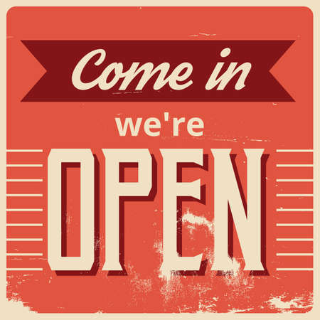 come in we're open wallpaper