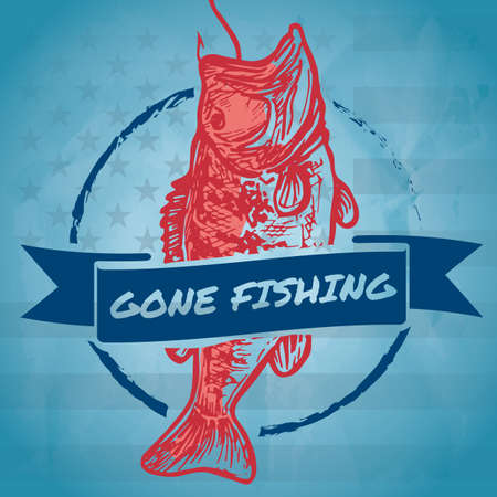 gone fishing sign