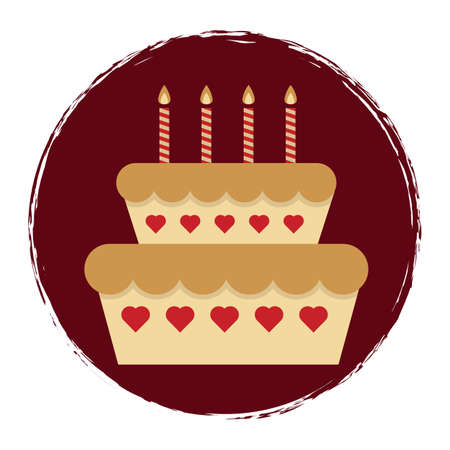 cake with candles