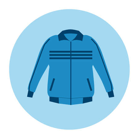 blue jacket
